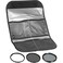 Hoya 62mm HMC UVCircular Polarizer ND8 3 Digital Filter Set with Pouch