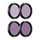 Freewell ND8 ND16 ND32 ND64 Standard Daylight Filter Set for Osmo Action 5 ProAction 4Action 3Xtra Edge Pro Essential for Daylight Filming