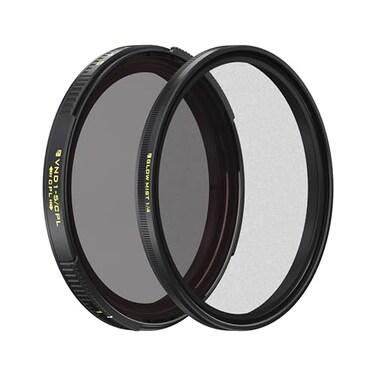 Freewell SlideOn Lens Filter Compatible ONLY with FREEWELL 58MM Threaded Lenses Such as133x 155x Anamorphic 18mm WideAngle 17X Telephoto