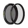 Freewell SlideOn Lens Filter Compatible ONLY with FREEWELL 58MM Threaded Lenses Such as133x 155x Anamorphic 18mm WideAngle 17X Telephoto