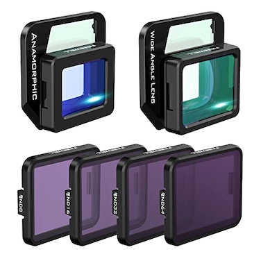 Freewell WideAngle and Anamorphic Lens with 4x ND Filters for DJI Mavic 3Mavic 3 Cine Drone