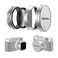 Freewell CPLBlack Diffusion Mist 14 Filter Kit with Lens Hood for Fuji X100 Series X100VI X100V X100T X100F X100SX100 Silver