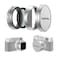 Freewell CPLBlack Diffusion Mist 14 Filter Kit with Lens Hood for Fuji X100 Series X100VI X100V X100T X100F X100SX100 Silver