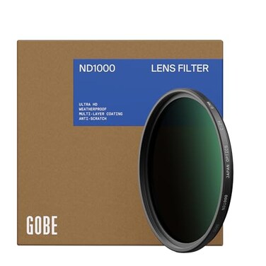 Gobe 72mm ND1000 10 Stop ND Lens Filter