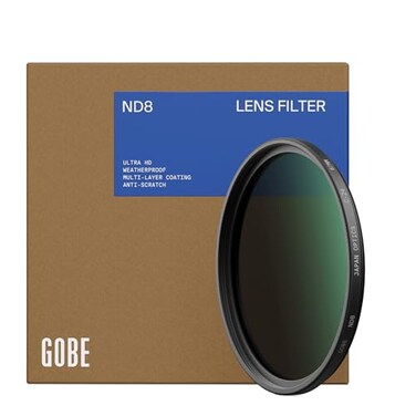 Gobe 82mm ND8 3 Stop ND Lens Filter