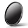 GREEN.L GREENL 49mm Variable ND Filter Ultra Slim ND2 to ND400 19 Stops Adjustable Neutral Density Filter for Camera Lens
