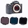 Kase 3 in 1 Clipin ND Filter Kit ND8 ND64 ND1000 Neutral Density Filters for Sony EMount Full Frame Camera A7RV A7RIV A7RIII A7III A7SIII A7C FX3