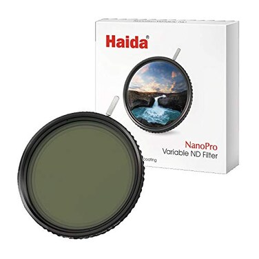HAKUBA Haida 82mm NanoPro Variable Neutral Density 12 to 27 Filter 4 to 9Stop