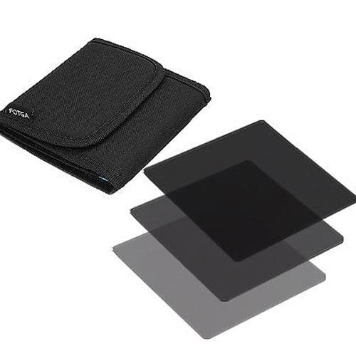 Focusfoto Focusfoto 4x4 Neutral Density Full Nd ND2nd4nd8 Filter Protector Case Kit