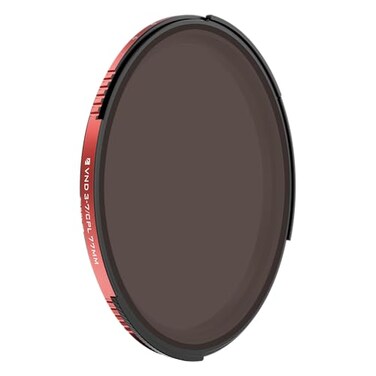 Freewell 77mm Threaded Hybrid Variable NDCPL Filter 3 to 7 Stop Cinematic Photography Videography