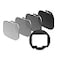 Haida Rear Lens ND Filter Kit for Sony FE 1224mm f40 G Lens MultiCoating Nano Coating Optical Glass Includes ND09121830 Filter with Adapter Ring
