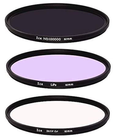 Unknown ICE Astral 3 Slim Filter Set 82mm LiPo UVIR Cut ND100000 165 Stop ND Optical Glass 82