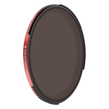 Freewell 67mm Threaded Hybrid Variable NDCPL Filter 3 to 7 Stop Ideal for Cinematic Photography Videography