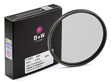 Schneider Optics B W Circular Polarizer Kaesemann Standard Mount FPRO HTC 16 Layers MultiResistant Coating Photography Filter 82 mm