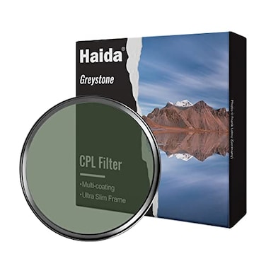Haida Greystone CPL Filter Optical Glass MultiCoating Nano Coating Waterproof Scratch Resistant SLR Camera Lens Circular Polarizer Filter77MM