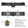 MINIFOCUS Triple Cold Shoe Extension Bar Mount Aluminum Alloy Hot Shoe Mount Bracket with 14 Thread Holes for DSLR Camera Microphone Tripod LED Video Light Flashlight