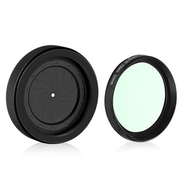 Folisobo Adjustable Iris Aperture Diaphragm Filter Pack M30 to M37 Iris Aperture Diaphragm Adapter Optical Diaphragm 1526mm Lens Module Adapter Ring PVS14 PVS 14 Optics