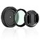 FotoAene Adjustable Iris Aperture Diaphragm M30 to M37 Iris Aperture Diaphragm Adapter Optical Diaphragm 1526mm Lens Module Adapter Ring PVS14 PSV14 Optics Filter Protector Cover Set