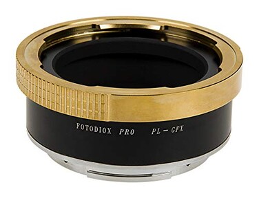 Fotodiox Pro Lens Mount Adapter Compatible with Arri PL Lenses to Fujifilm GFX GMount Cameras