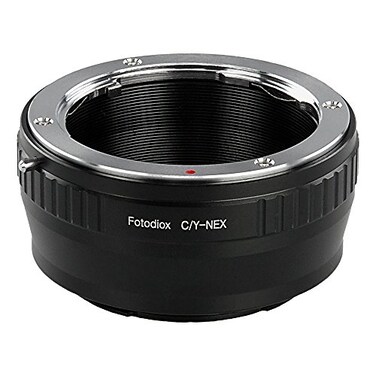 Fotodiox Lens Mount Adapter Compatible with ContaxYashica Lenses to Sony EMount Cameras CYSnyE