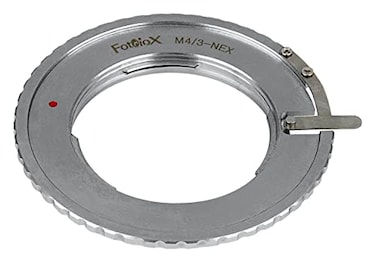 Fotodiox Lens Adapter Compatible with Micro Four Thirds Mount Manual Focus Lenses on Sony EMount Cameras