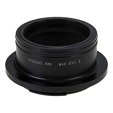Fotodiox Pro Lens Mount Adapter Compatible with M42 Screw Mount SLR Lenses to Canon Rf EOSR Mount Mirrorless Camera Bodies