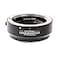 FocusFoto Auto Focus AF Electronic Automatic Lens Adapter Ring for Canon EF EFS Lens to Canon EOS M EFM Mount Mirrorless Camera Body M1 M2 M3 M5 M6 M10 M50 M100 M200 M50 Mark II M6 Mark II