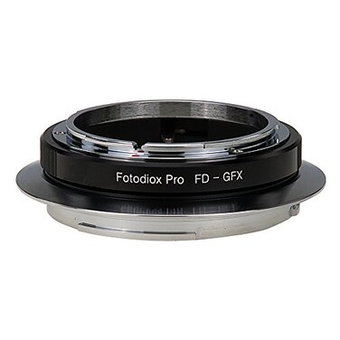 Fotodiox Pro Lens Mount Adapter Canon FD and FL 35mm SLR Lens to GMount GFX Mirrorless Camera Fotodiox Black