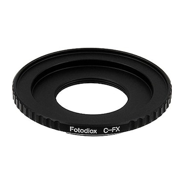 Fotodiox Lens Mount Adapter Compatible with CMount CCTV Cine Lens on Fuji XMount Cameras