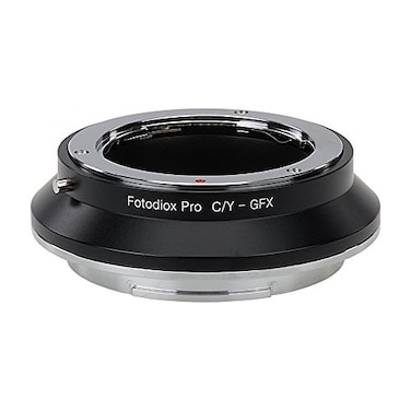 Fotodiox Pro Lens Mount Adapter ContaxYashica CY SLR Lens to GMount GFX Mirrorless Camera Fotodiox Black