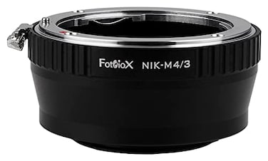 Fotodiox Nikon Nikkor F Mount DSLR Lens to Micro Four Thirds MFT Mount Mirrorless Camera Body Adapter