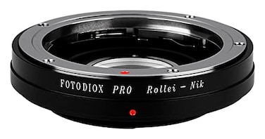 Fotodiox Pro Lens Mount Adapter for Rollei 35mm Lens to Nikon FMount DSLR Cameras
