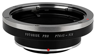 Fotodiox Pro Lens Mount Adapter Compatible Pentax 645 Lenses to Nikon FMount Cameras