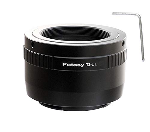 fotasy Fotasy Adjustable T Mount Lens To L Mount Adapter