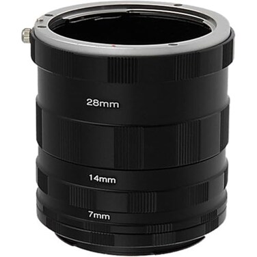 Fotodiox Macro Extension Tube Set Compatible with Sony AMount Minolta AF Cameras for Extreme Macro Photography