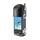Rszfnjxry Aluminium Protective Frame and Silicone Lens Guards Cap for Insta360 X3Metal Durable Housing Cage with Cold Shoe MountBundle Include Metal Cage and Lens ProtectorInsta360 X3 cage with Lens C