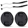JJC 2Pack 55mm Front Lens Cap Cover with Cap Keeper for Nikon D3500 D3400 D5600 D7500 with AFP 1855mm Kit Lens Other Lenses with 55mm Filter Thread Not for AFSEFS 1855mm Lenses
