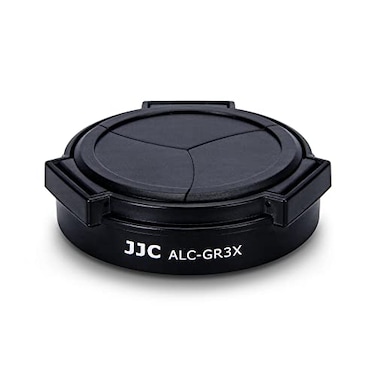 JJC Auto Open and Close Lens Cap Cover for Ricoh GR IIIx GR IIIx HDF GR3x GR3x HDF Digital Camera Dustproof and AntiScratch Lens Protector No Need to Remove