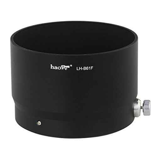 haoge Haoge LHB61f Metal Lens Hood Shade For Olympus Mzuiko Digital Ed F18 Lens