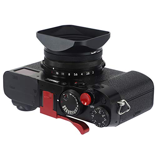 haoge Haoge Square Metal Lens Hood With Adapter Ring