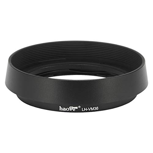Haoge Haoge LHVM36 Bayonet Metal Round Lens Hood Shade With Voigtlander Nokton Aspheri