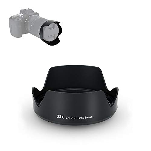 jjc Jjc Reversible Lens Hood Shade For Canon Rf 24- f4-6 3 Is Usm Lens On Canon Eos Rp R
