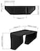 QWORK LCD Video Monitor Hood Sunshade 7 AllSides Coverage Sun Shade
