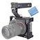 MagicRig A7iii A7riii Full Camera Cage Rig and ARRI Locating Top Handlewith 5 Cold Shoe Mounts 14 38 ARRI Holes for Sony A7III A73 A7RIII A7R3 A7M3A7R Mark IIIILCE7RM3