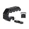 Nitze Quick Release NATO Handle with NATO Rail and Cold Shoe Adapter Mini Ergonomic Camera Top Handle for Camera Rigs Lil Stinger Series PA28MAK