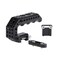 Nitze Quick Release NATO Handle with NATO Rail and Cold Shoe Adapter Mini Ergonomic Camera Top Handle for Camera Rigs Lil Stinger Series PA28MAK