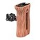 SMALLRIG Universal Side Wooden NATO Handle Grip DSLR Camera Cage wCold Shoe Mount Builtin Wrench Threaded Holes