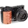 Leftfoto Upgrade Metal Cage with Wood Handle for Sony Alpha ZVE10 Video Shooting Accessories Cold Shoe MicLight Extension Video Cage Filming Vlog Camera Kit