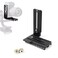 EaxanPic Aluminum L Bracket Vertical Horizontal Switching Quick Release Plate for Zhiyun WeebillS Crane 23 Gimbal Stabilizer Tripod Monopod and SLRs