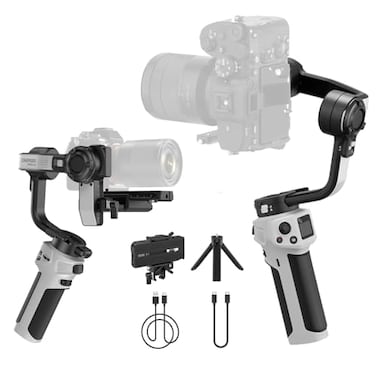 ZHIYUN CINEPEER WEEBILL 3E 3Axis Gimbal Stabilizer for CanonSonyPanasonicNikon CameraUp to 66lbs 3kg Payload Extendable Sling Grip Native Vertical Shooting Handheld Camera Gimbal